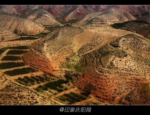 漆蘭老師攝影作品-俯瞰黃土高原