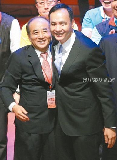 王金平（左）與朱立倫（圖：臺灣《聯(lián)合報》資料照片）