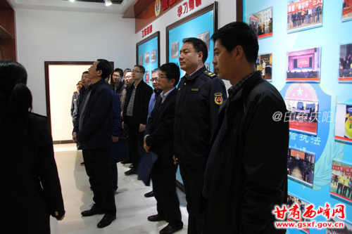 甘肃省复审考察西峰区城管执法局记一等功公务