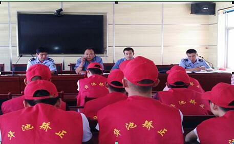 社區(qū)矯正培訓訓誡現(xiàn)場