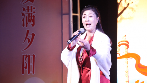 11秦腔表演藝術(shù)家張玉琴的《梨園春》情動(dòng)晚會(huì)現(xiàn)場(chǎng)