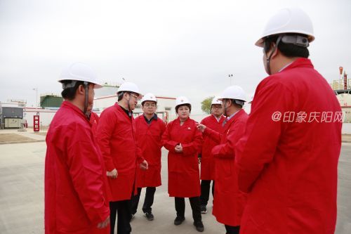 长庆油田用地现场调研