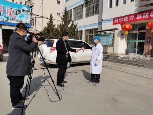 2020年1月30日，與記者王勇到寧縣疾控中心采訪。