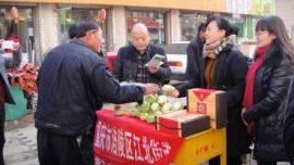 涪陵青菜头赴庆阳拓市鲜销取佳绩（图）