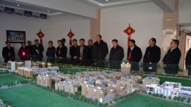 省、市人大代表到镇原县孟坝镇视察商业步行街建设工作