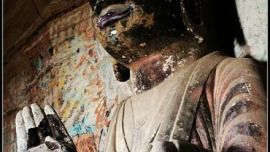 黄土高原“国宝”北石窟“养在深闺人未识”（图）