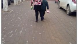 幸福在庆阳街头 感动在网友心中（图）