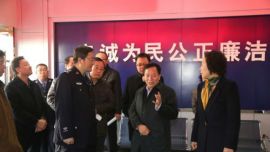 省委政法委督查考核正宁县综治维稳执法监督工作 