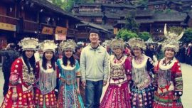 庆阳合水一小伙徒步、搭车环华旅游走完2.4万公里