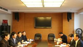 中国科协副主席陈章良会见庆阳市政府副市长辛刚国