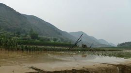 甘肃庆阳雨洪侵蚀黄土高原 “潜绩”工程固沟保塬