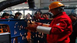 庆阳市举行建筑业焊工职业技能“大比武” 