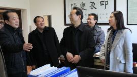 甘肃法制报社总编辑张平生调研印象庆阳网