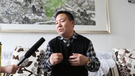 清华大学美术学院高研班教授 庆阳籍著名画家冉世钧作客印象庆阳网