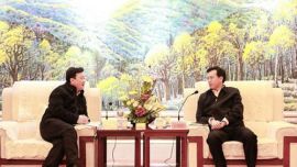 贠建民会见省广电网络公司董事长王永生