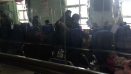 庆阳市人民医院就诊爆满   儿童患病率极高