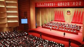 甘肃省政协十一届三次会议闭幕 在庆委员提交19提案