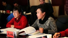 庆阳市政协三届四次会议分组会讨论委员风采（二）