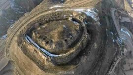 庆阳环县惊现土筑城堡 疑与宋代大顺城有关联