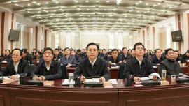 庆阳市组织收看2015年全省联村联户为民富民行动大会