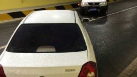 雷西高速庆城隧道口发生两车相撞交通事故