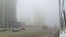 庆阳市气象台发布大雾黄色预警信号 市民出行未受影响