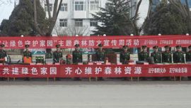 庆阳市开展“植树节”主题宣传活动 