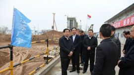 黄正军在庆阳传媒中心项目建设督查推进会上强调：加快进度全力以赴推进项目建设