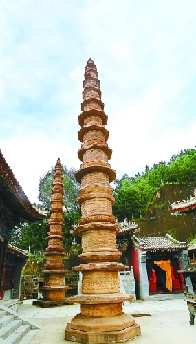 塔林瑰宝图说甘肃华池双塔寺印象庆阳网