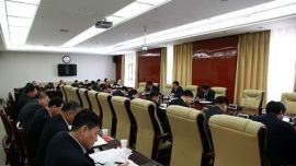 庆阳市委副书记、市长贠建民主持召开全市发展循环经济工作领导小组扩大会议