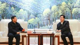 庆阳市长贠建民会见甘肃调查总队总队长刘克明 