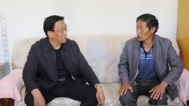 贺建宏赴镇原县兰岔村开展双联行动