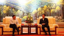 贠建民会见建设银行甘肃分行行长李尚荣