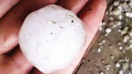 庆阳：冰雹袭庆阳环县 4个乡遭遇袭 5845人受灾