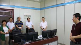 省委保密办副主任、省国家保密局副局长张炜一行来我市调研保密技术工作