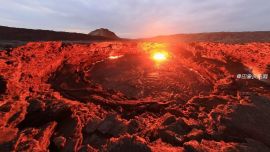 震撼！航拍全球最壯觀火山噴發(fā)場(chǎng)景