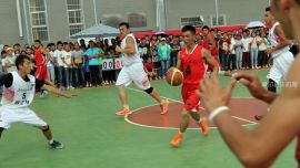 #甘肃省第三届大学生运动会#篮球比赛开赛精彩组图