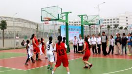 #甘肃省第三届大学生运动会#女篮比赛开赛精彩瞬间（组图）