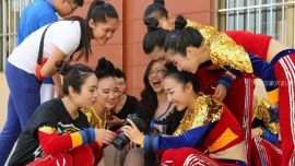 #甘肃省第三届大学生运动会#竞技健美操闪亮登场