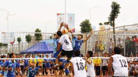 #甘肃省第三届大学生运动会#排球第一阶段比赛结束 男女排各出结果 