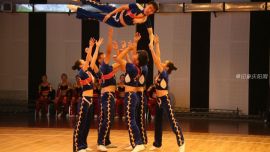 #甘肃省第三届大学生运动会#健美操高手比拼技艺