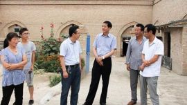 郭光能赴镇原县柳嘴村红光村调研双联扶贫工作