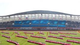 #甘肃省第三届大学生运动会#大运会开幕 青春与传统文化“共舞”