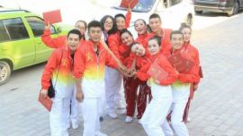 #甘肃省第三届大学生运动会#足球小子获大运会健美操金牌 陇东学院产生首金