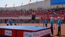 #甘肃省第三届大学生运动会#男子甲组跳高收官 陇院居第六