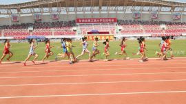 #甘肃省第三届大学生运动会#田径赛在陇东学院举行