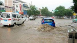 盼雨盼来一片“汪洋” 市民称“雨下得不美气”