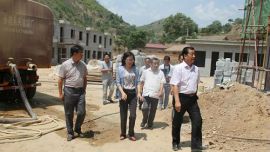 黄正军赴华池县柔远镇开展双联扶贫活动