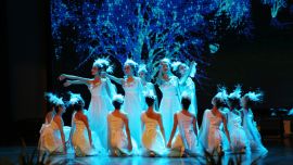 #甘肃省第三届大学生运动会#闭幕式上《放飞梦想》文艺演出精彩瞬间（组图）