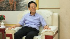 全国人大常委会副委员长、民建中央主席陈昌智与我市民建会员座谈